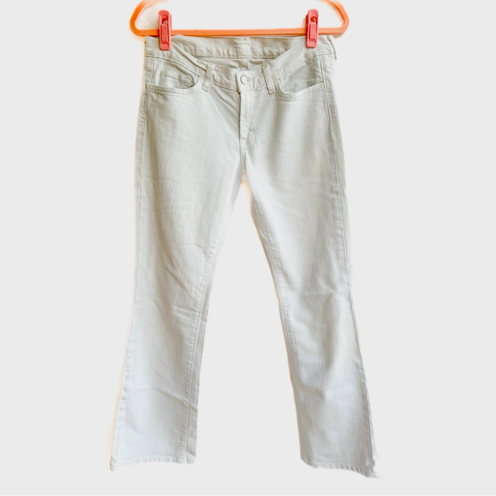 7 For All Mankind flare jeans, vintage red tabs size: 30